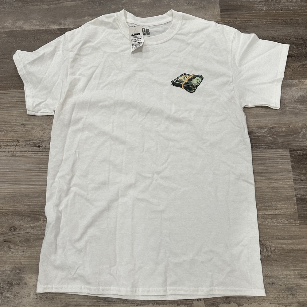 New with tags A.LAB Thousandaire White T-Shirt